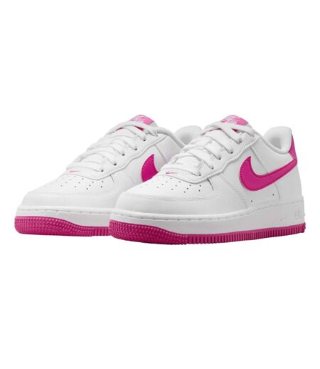 Baskets Air Force Femme Blanc Rose Nike