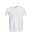 T-shirt blanc homme jack & jones relaxed - 3xl-1
