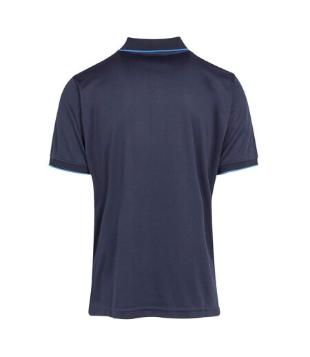 Mens navigate short-sleeved polo shirt navy/french blue Regatta