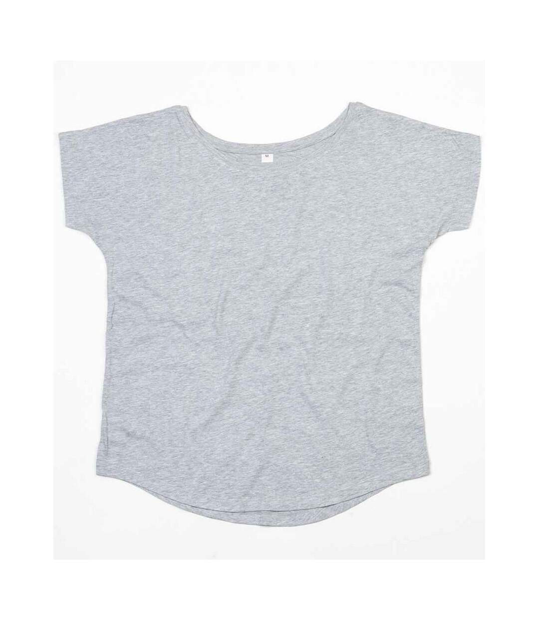 T-shirt femme gris chiné Mantis