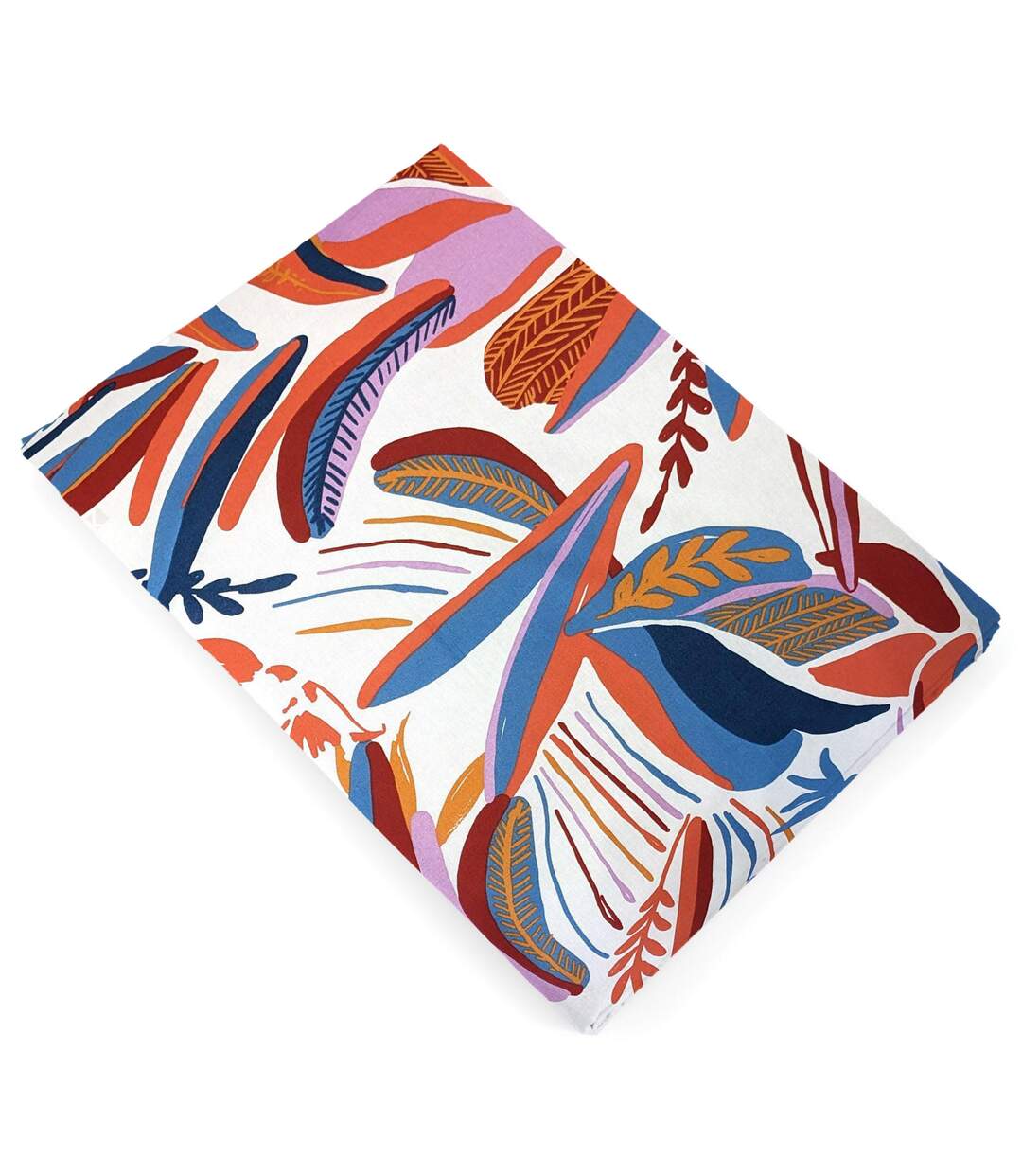 Drap plat coton PERROQUET-1