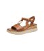 Sandales Compensé Cuir Tamaris-3