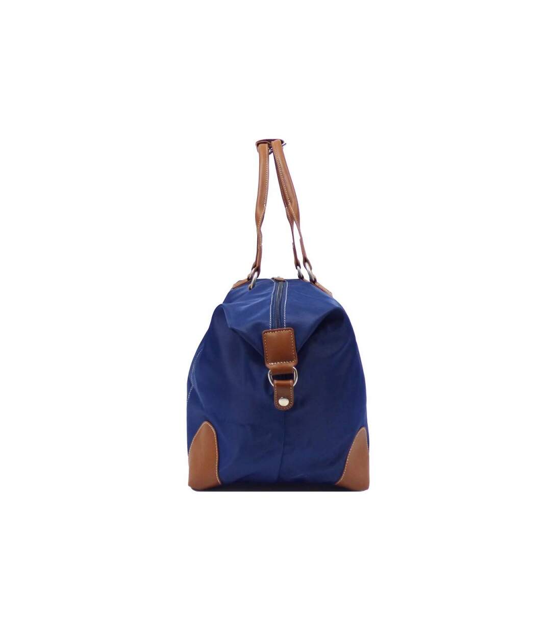 Katana - Sac week-end nylon et cuir - marine - 7664-4