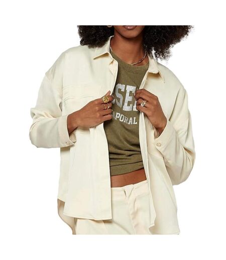 Chemise beige femme kaporal salem