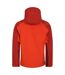 Mens mountain series lite colour block jacket cinnamon/tuscan red Dare 2B