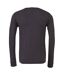 Unisex Adult Cvc Heather Long-sleeved T-shirt Dark Grey Bella + Canvas-2