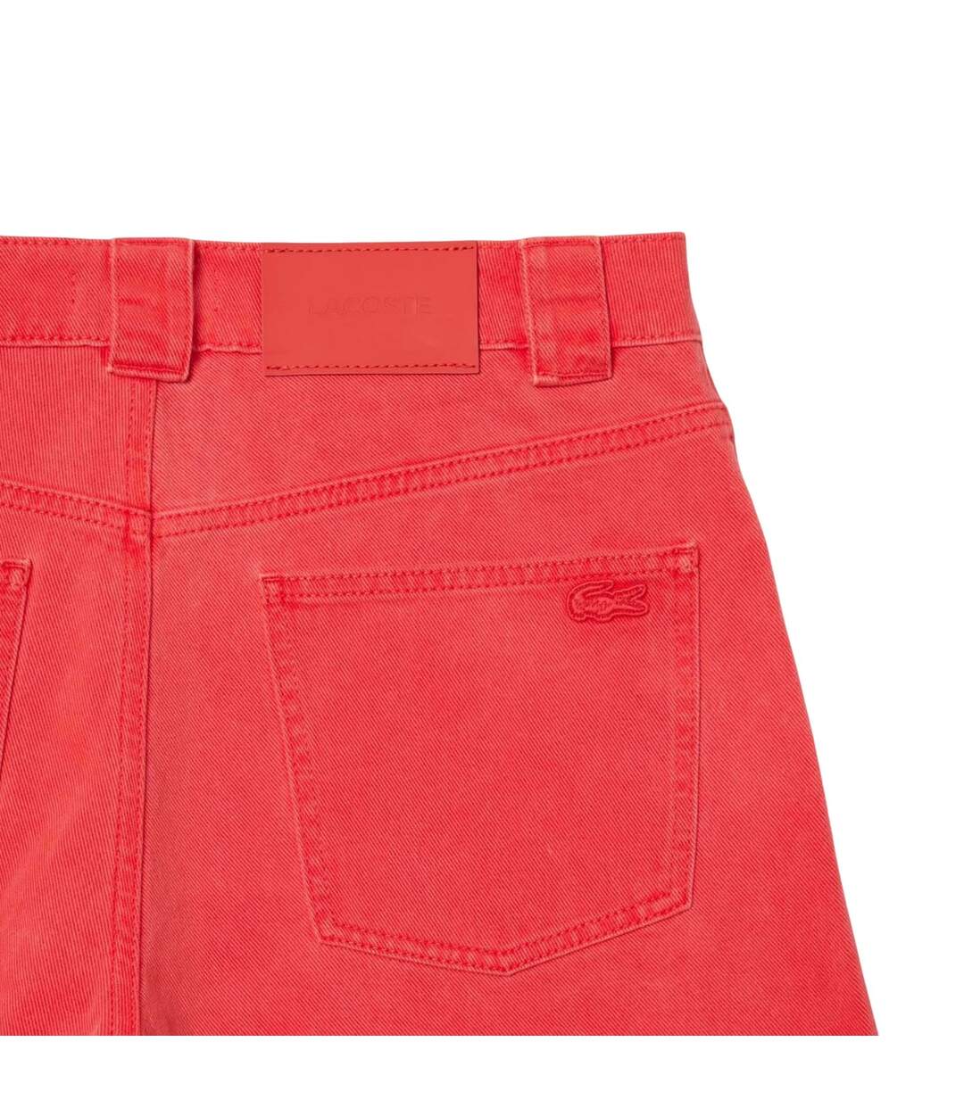 Short Bermuda Femme Rouge Lacoste-3