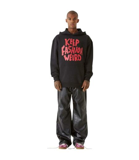 Sweat À Capuche Keep Weird Fashion Homme Noir 9N1M SENSE