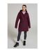 Veste imperméable cloudburst femme bordeaux Mountain Warehouse