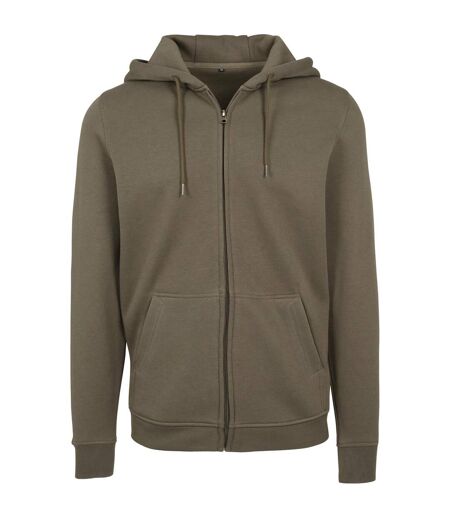 Sweat À Capuche Adulte Olive Build Your Brand