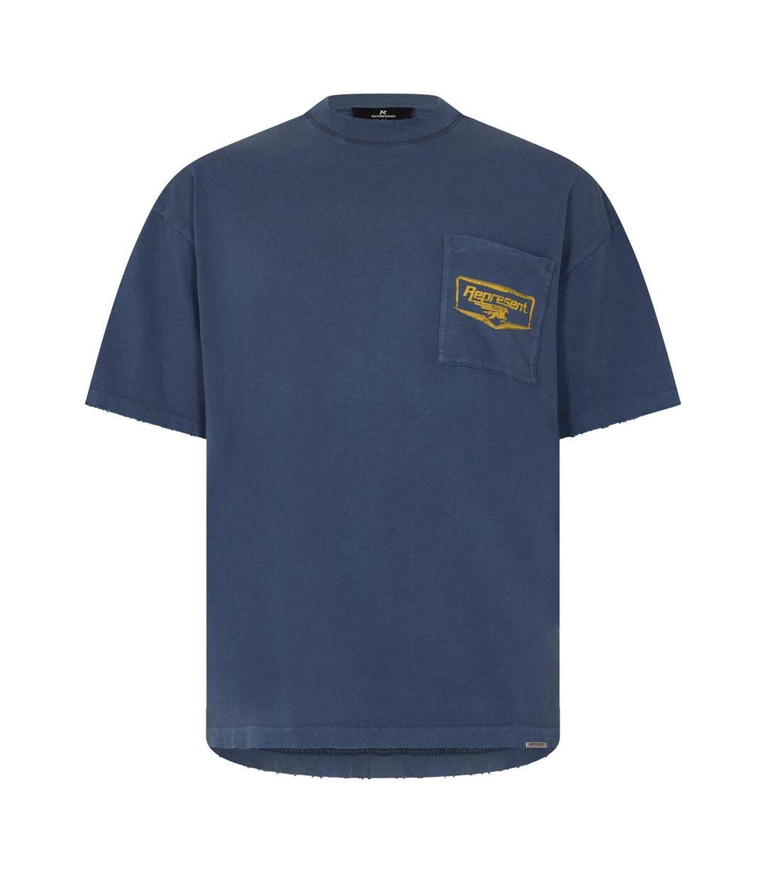T-shirt Motif/style Imprimé Graphique Homme Bleu Indigo Represent-1