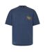T-shirt Motif/style Imprimé Graphique Homme Bleu Indigo Represent-1