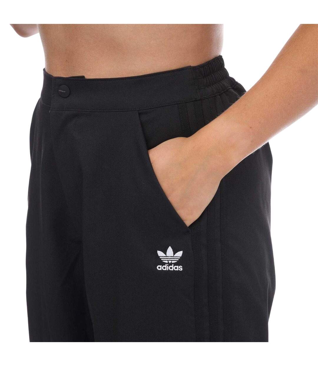 Pantalon Classic Femme Noir Adidas-4