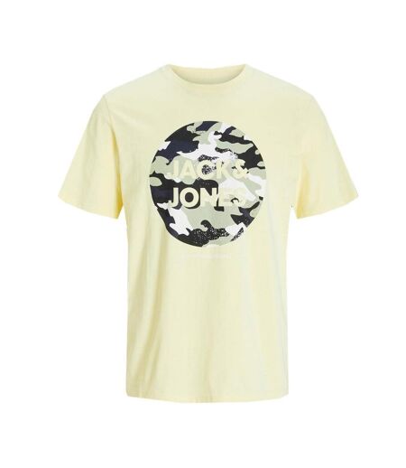 T-shirt Jaune Homme Jack & Jones 12263408 - M