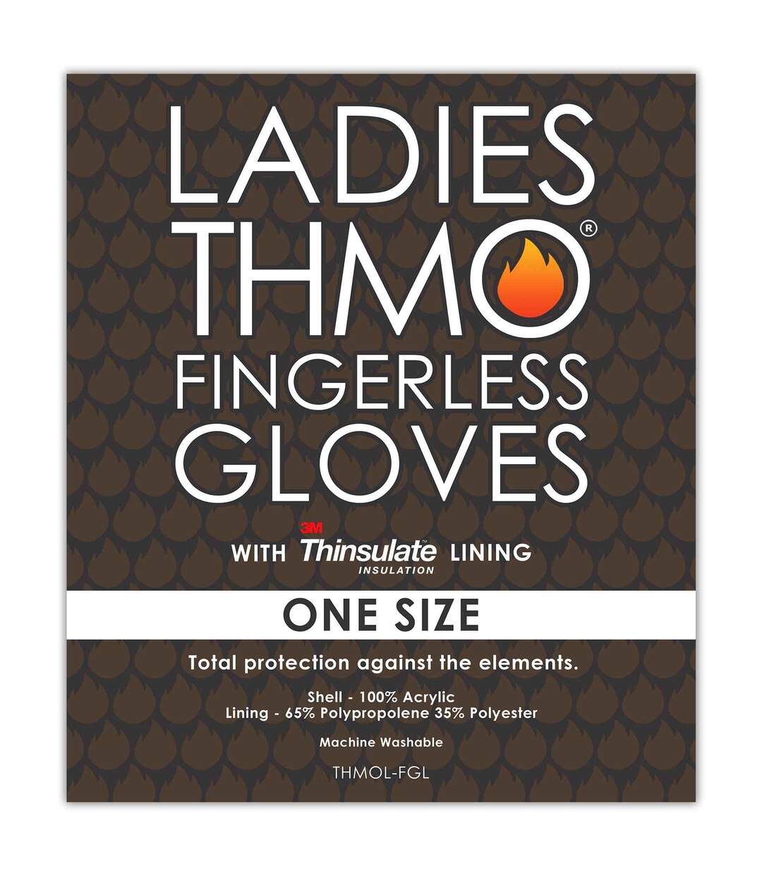 THMO - Femme Gants Sans Doigts Thinsulate Chaud Hiver | Doublés Polaire Gants-2