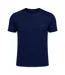T-shirt homme en col rond avec broderie signature sur la poitrine Pierre Cardin-1