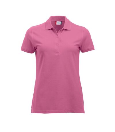 Clique Womens/Ladies Marion Polo Shirt (Bright Pink)