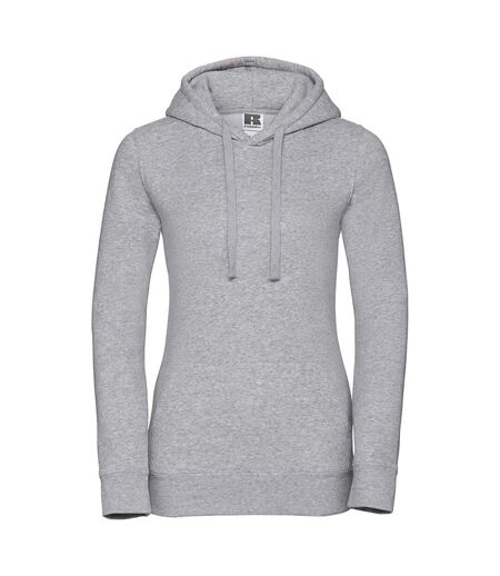 Sweat À Capuche Authentic Femme Gris Russell