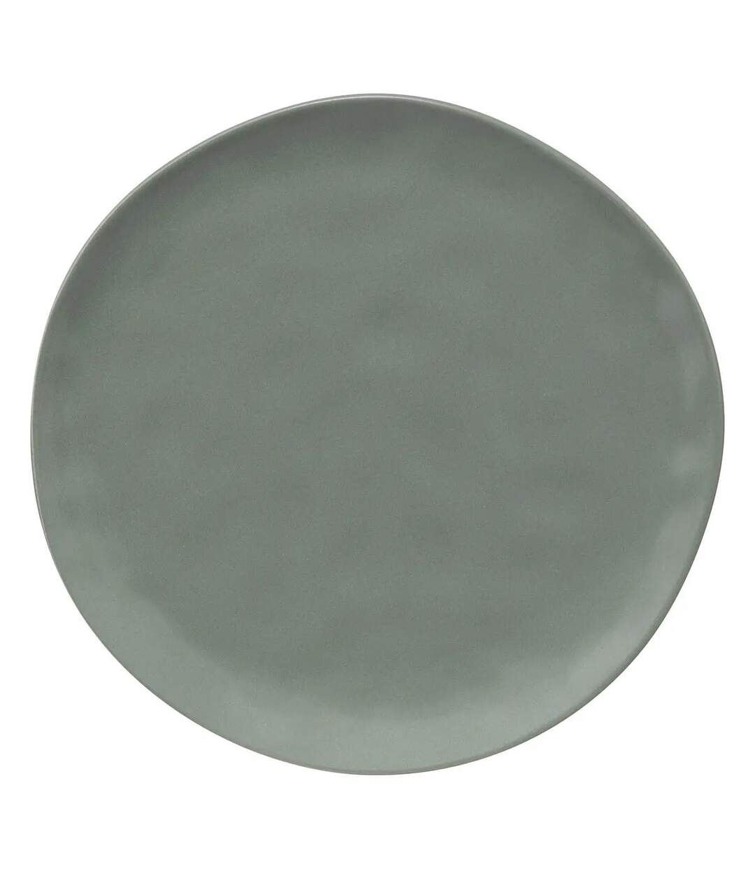 Lot de 6 Assiettes Plates Noe 26cm Vert Olive-1