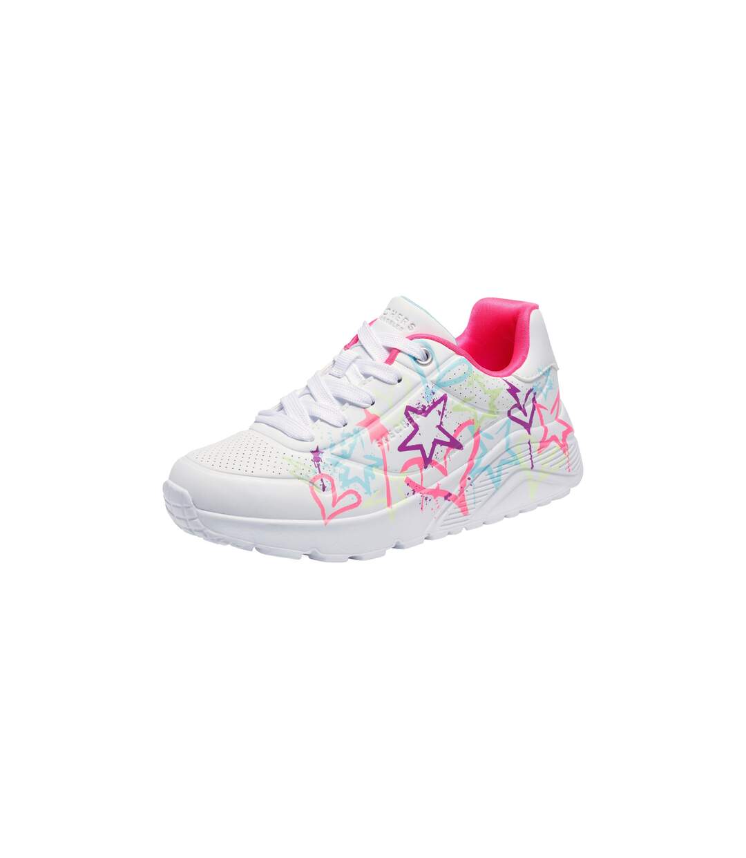 Basket Enfant à Lacets Skechers Uno Lite-My Drip-3