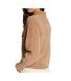 Gilet zippé marron femme morgan domi-2
