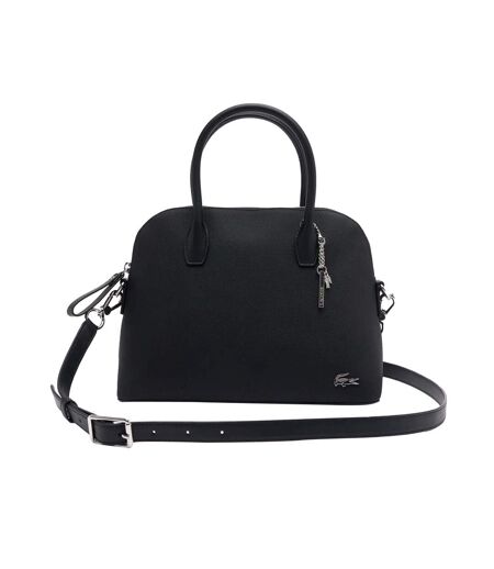 Naos Pique Crossbody Bag One Size Black Lacoste