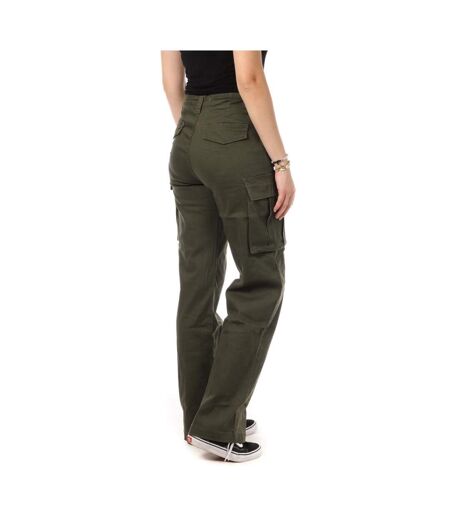 Pantalon Kaki Femme Monday Premium Cargo - S