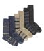6 Pairs Mens Thick Alpaca Durable Boot Socks-4