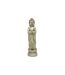 Statuette Déco Bouddha Debout 68cm Argent-1