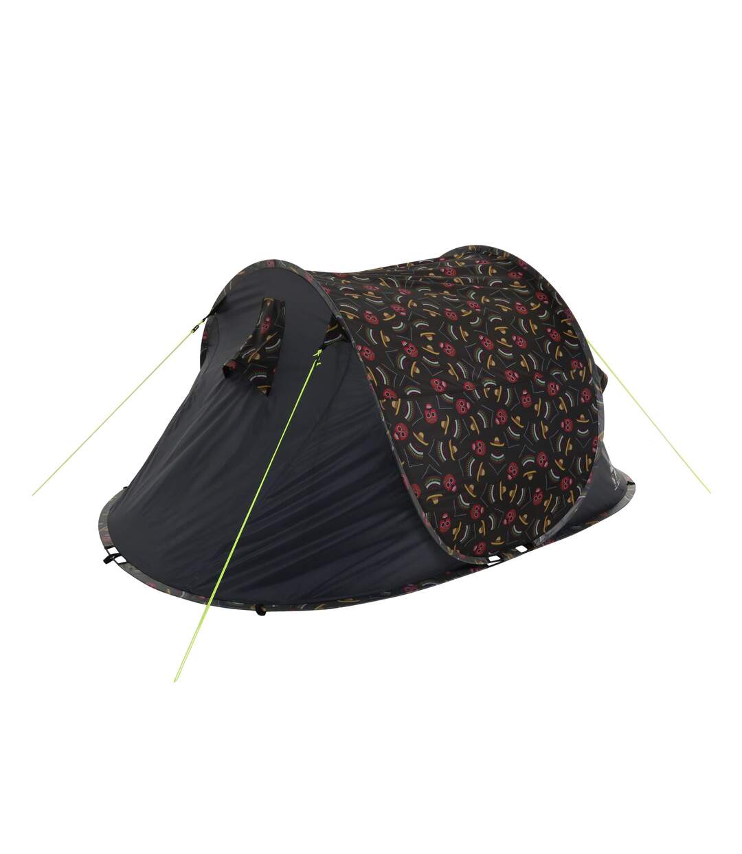 Regatta Malawi 2 Person Pop-Up Tent (Noir/Bourgogne) (Taille unique) - UTRG7685