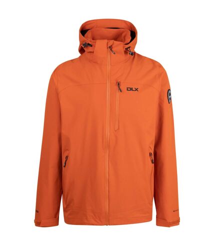 Veste imperméable montgomery homme orange foncé Trespass