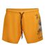 Mens Polyester Pin Up Board Shorts Orange Philipp Plein-1