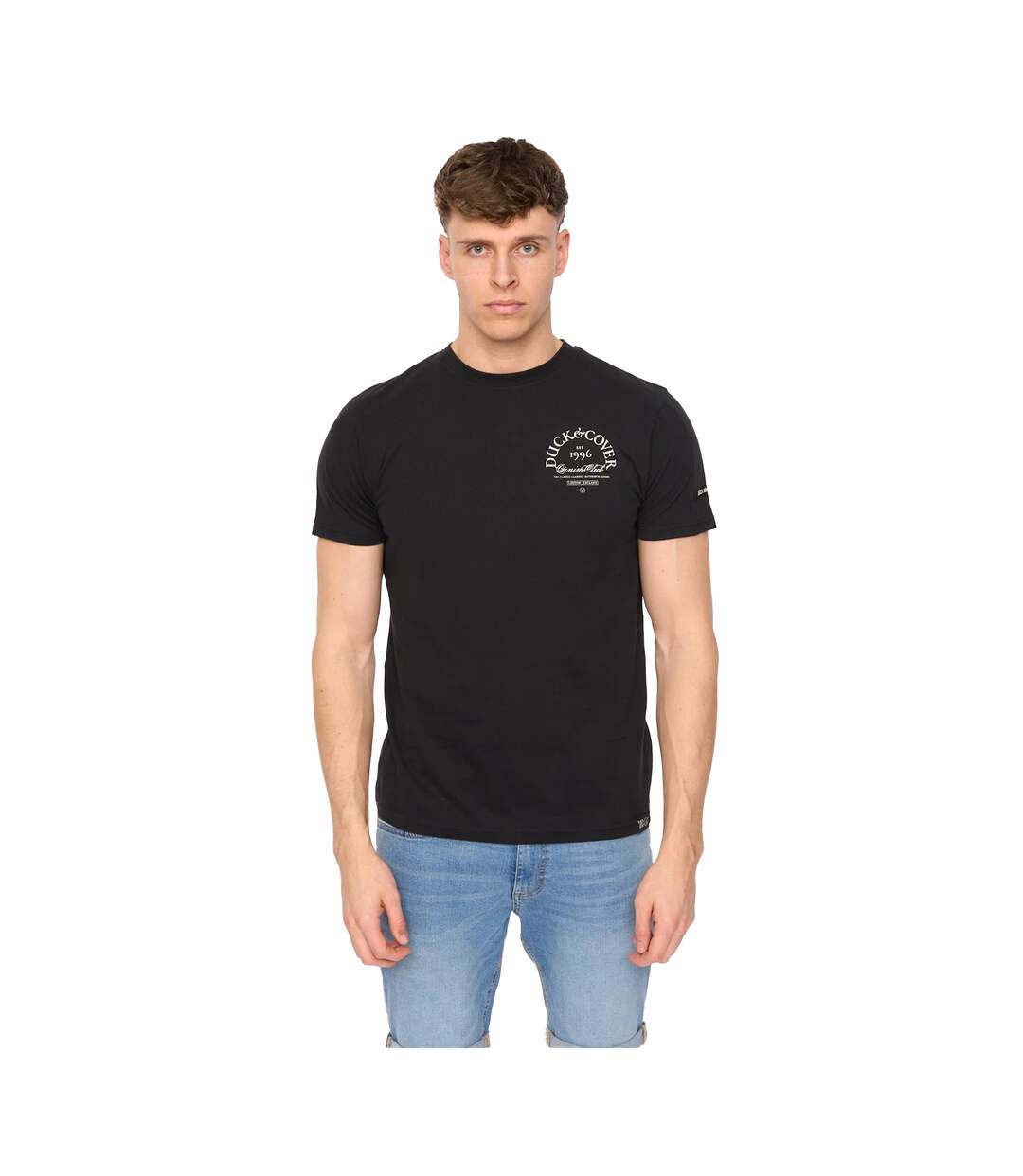 Mens Sudbury T-shirt Black Duck And Cover-2