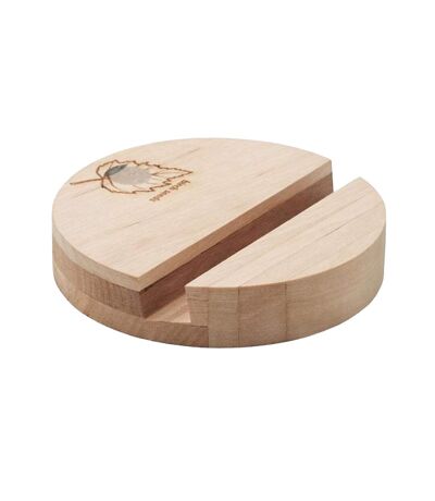 Grow round seed wood mobile phone stand one size wood MidOcean