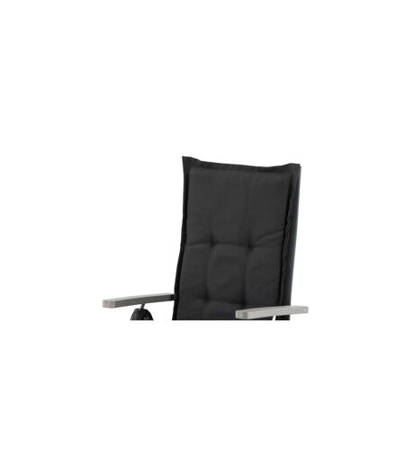 Coussin de Chaise en Tissu Hanna 116cm Noir