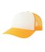 Casquette Trucker Motif/style 5 Panneaux Rapper-s Adulte Blanc Jaune Atlantis-1