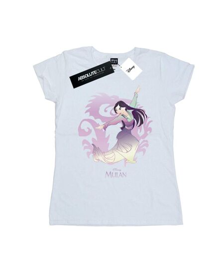 Disney - T-shirt MULAN DRAGON FIGHT - Femme (Blanc) - UTBI16036