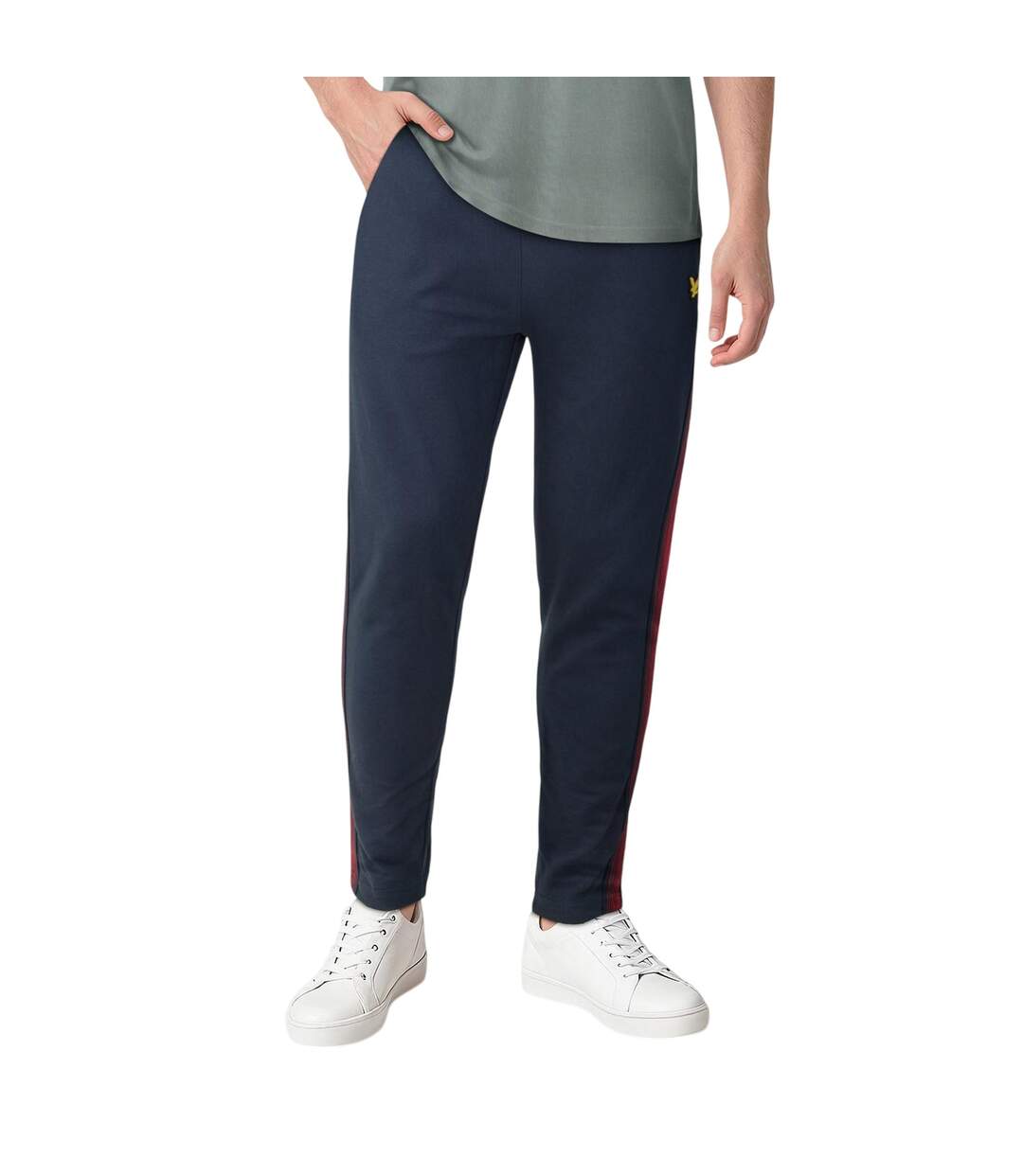 Ensemble De Survêtement Motif/style À Rayures Homme Blanc Lyle & Scott-3