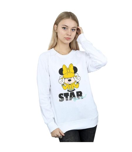 Disney Sweat-shirt Womens/Ladies Mickey Mouse Star You Are (Blanc) - UTBI27649