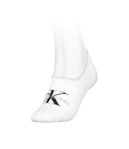 Socquettes Discrètes Footie Femme Blanc Calvin Klein