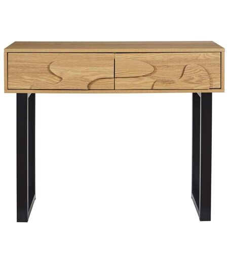 Console 2 tiroirs CALYPSO - Beige
