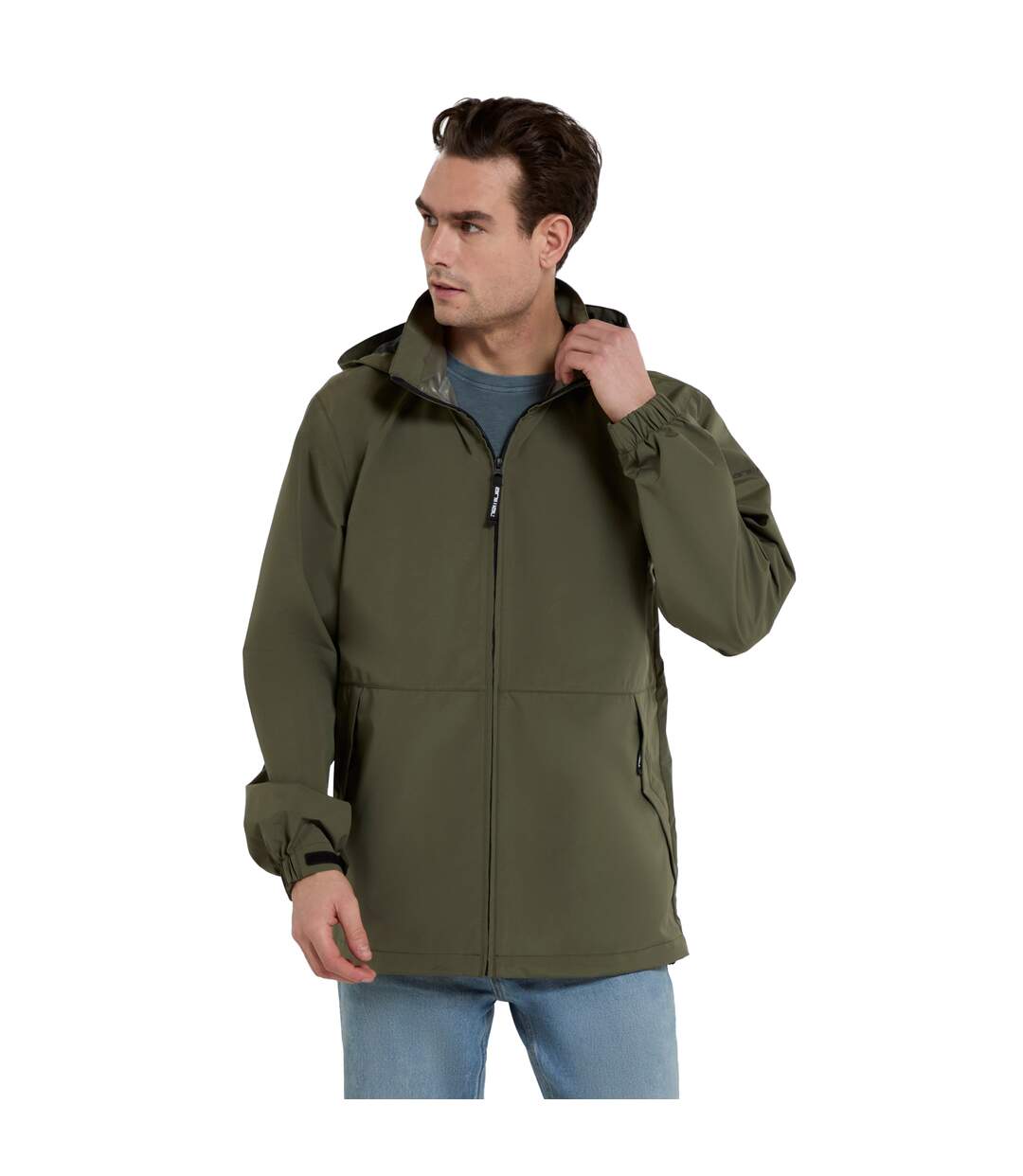 Veste imperméable pace homme vert kaki Animal-3