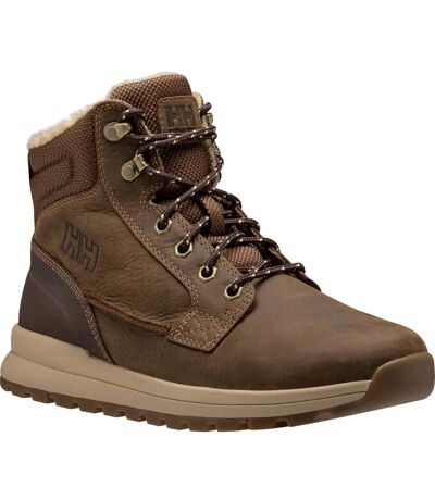 Helly Hansen Mens Kelvin LX Leather Snow Boots (Brown) - UTFS10339