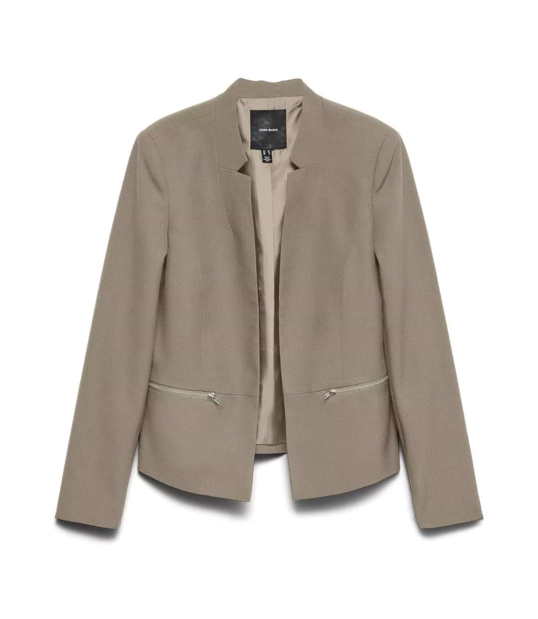 Veste beige femme vero moda barba-1
