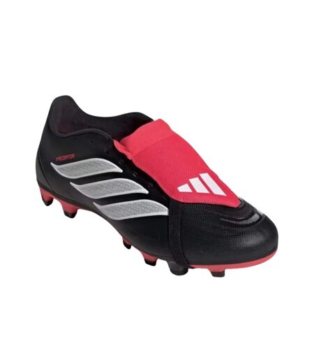 Chaussures De Foot Pour Terrain Ferme Predator Club Fxg Homme Noir Rouge Adidas