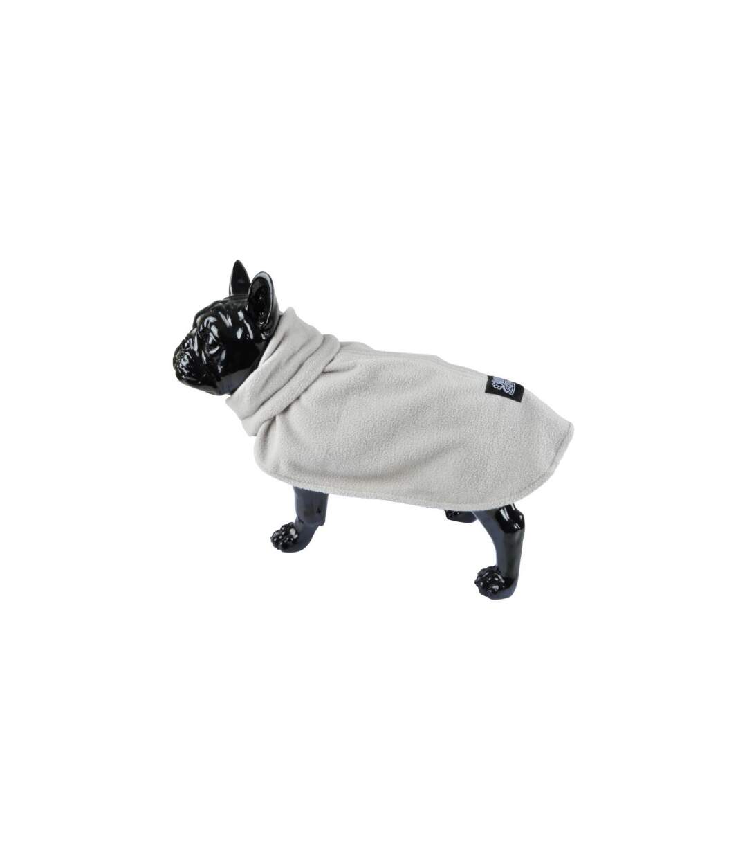 Veste Polaire Chien Frileux 35cm Gris Clair-2