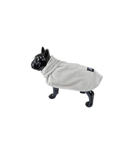 Veste Polaire Chien Frileux 35cm Gris Clair