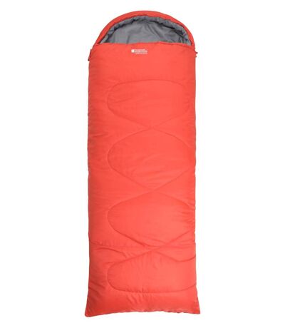 Sac De Couchage Summit Adulte 215 Cm Orange Brûlé Mountain Warehouse