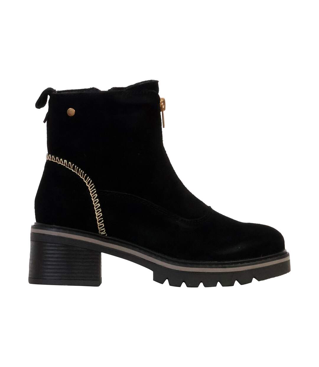 Bottines Cuir The Divine Factory Alenoa-2