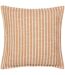 Tala reversible stripe cushion cover 45cm x 45cm pecan Yard